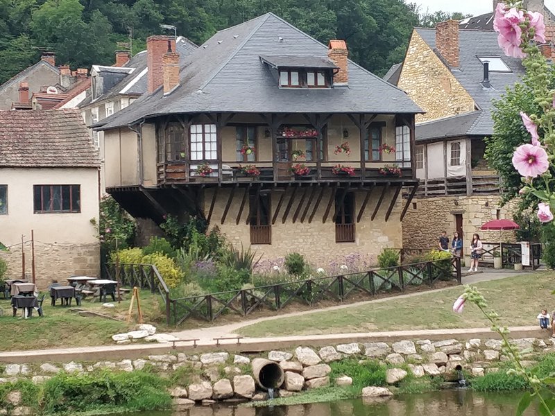Riverside house in nearby Montignac